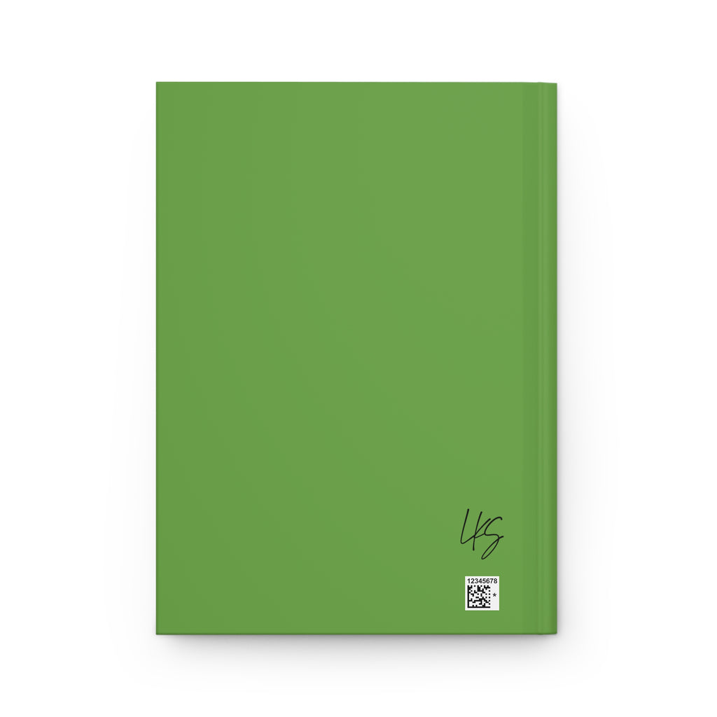 Design Life | Write This Way | Hardcover Journal -Green