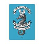 Bunny Ears | Design Life | Poker Cards- Glossy Turquoise