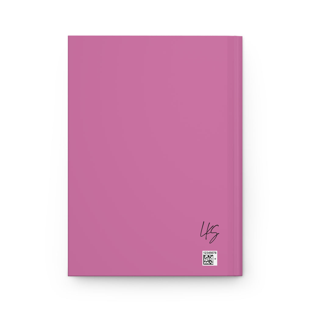 Design Life | Write This Way | Hardcover Journal -Pink