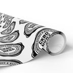 CKBD Wrapping Paper Roll| Trust Me, I'm Certified.  Black & White Logo Pattern