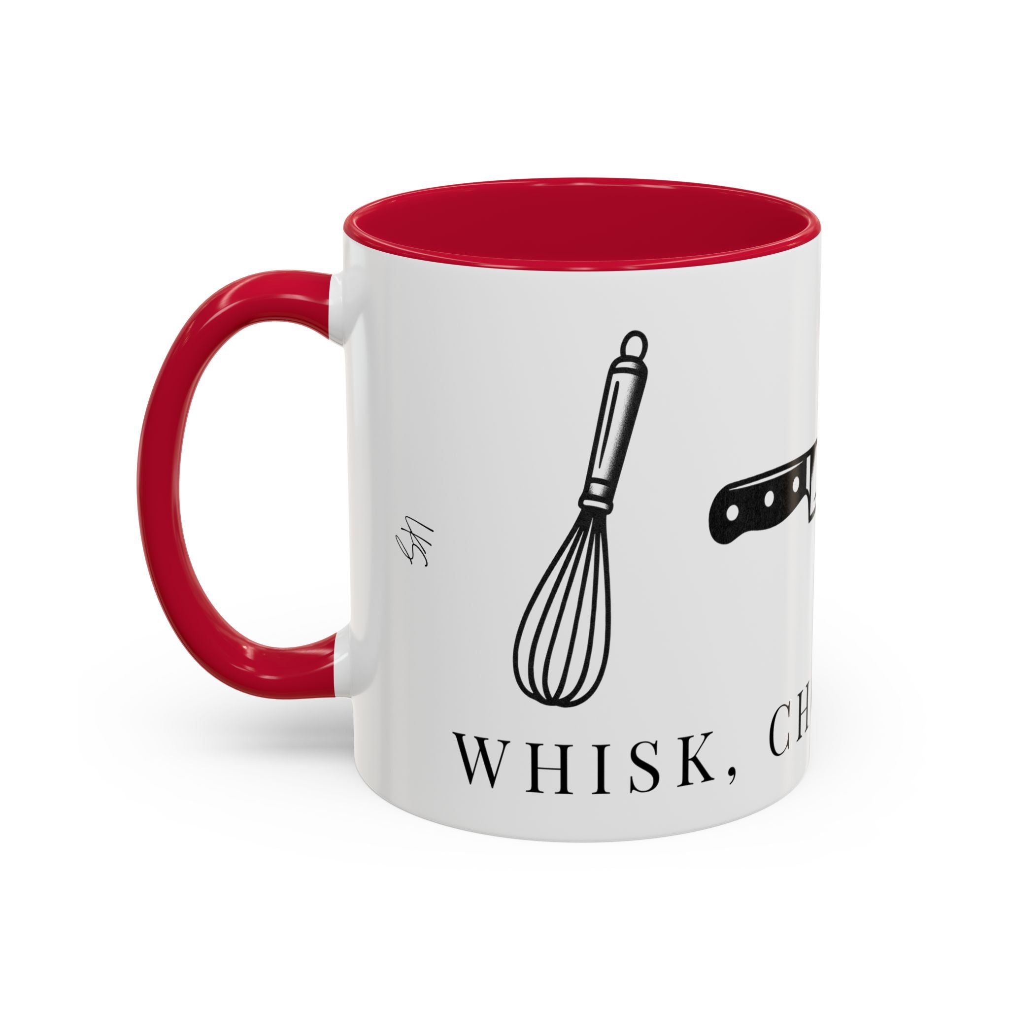 Whisk, Chop, Sleigh | Talk Cooking To Me | Celebrate! Red or Green Mug