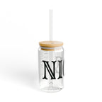 We Can't Both | make it NICE | 16oz Glass Sipper Cup