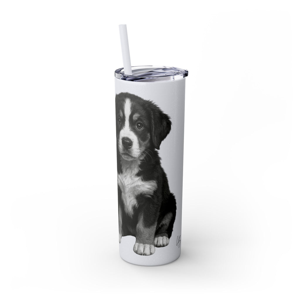 Bernie | Employee of the Month | Skinny Tumbler with Straw — 20oz