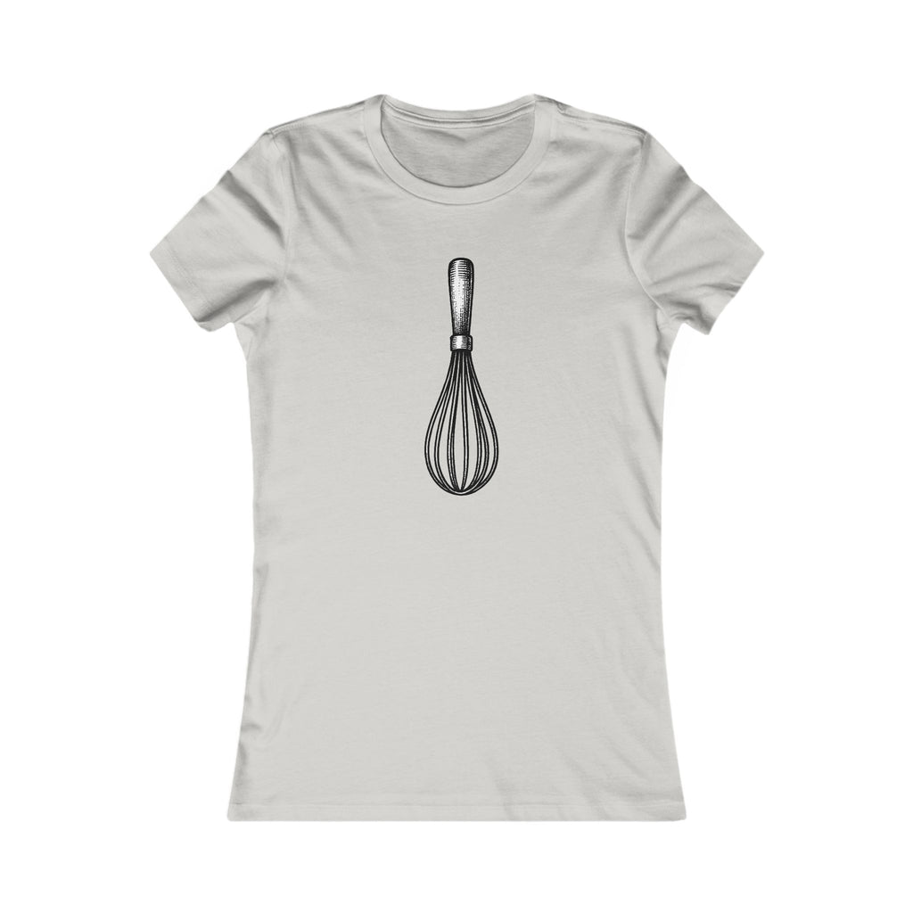 Whisk Taker | Talk Cooking to Me | Women's Fitted Crew Neck T