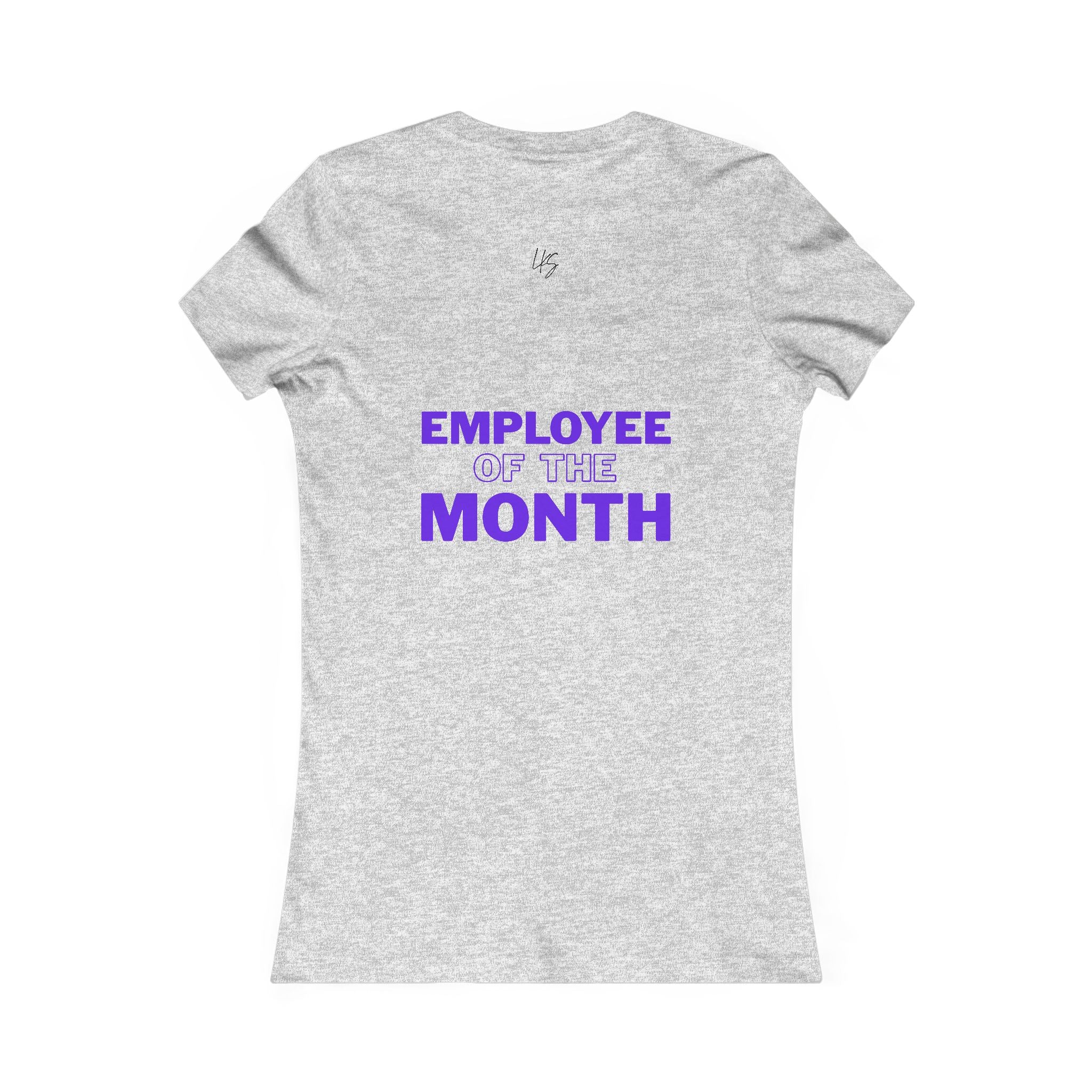 Bernie | Employee of the Month | Women's Fitted Crew Neck T