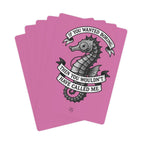 Feeling Seen | Design Life | Poker Cards- Glossy Pink