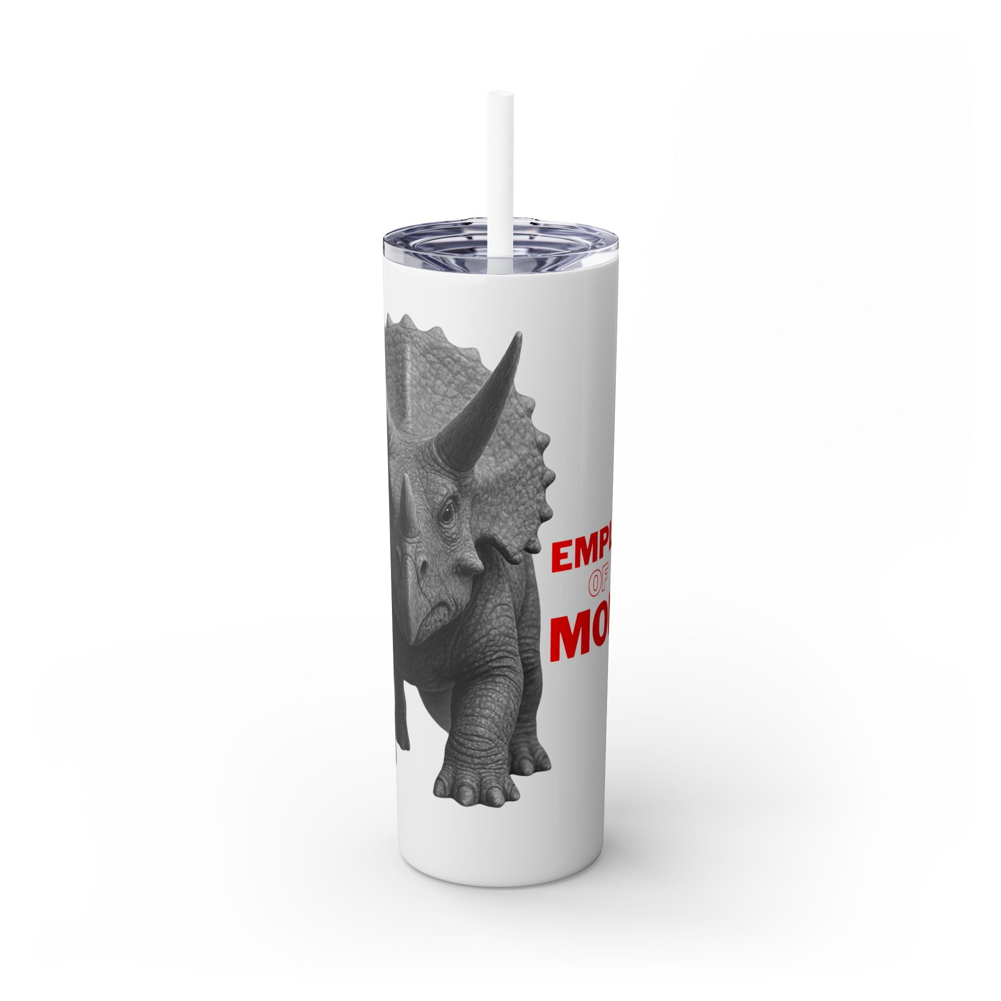 Clarice | Employee of the Month | Skinny Tumbler with Straw — 20oz