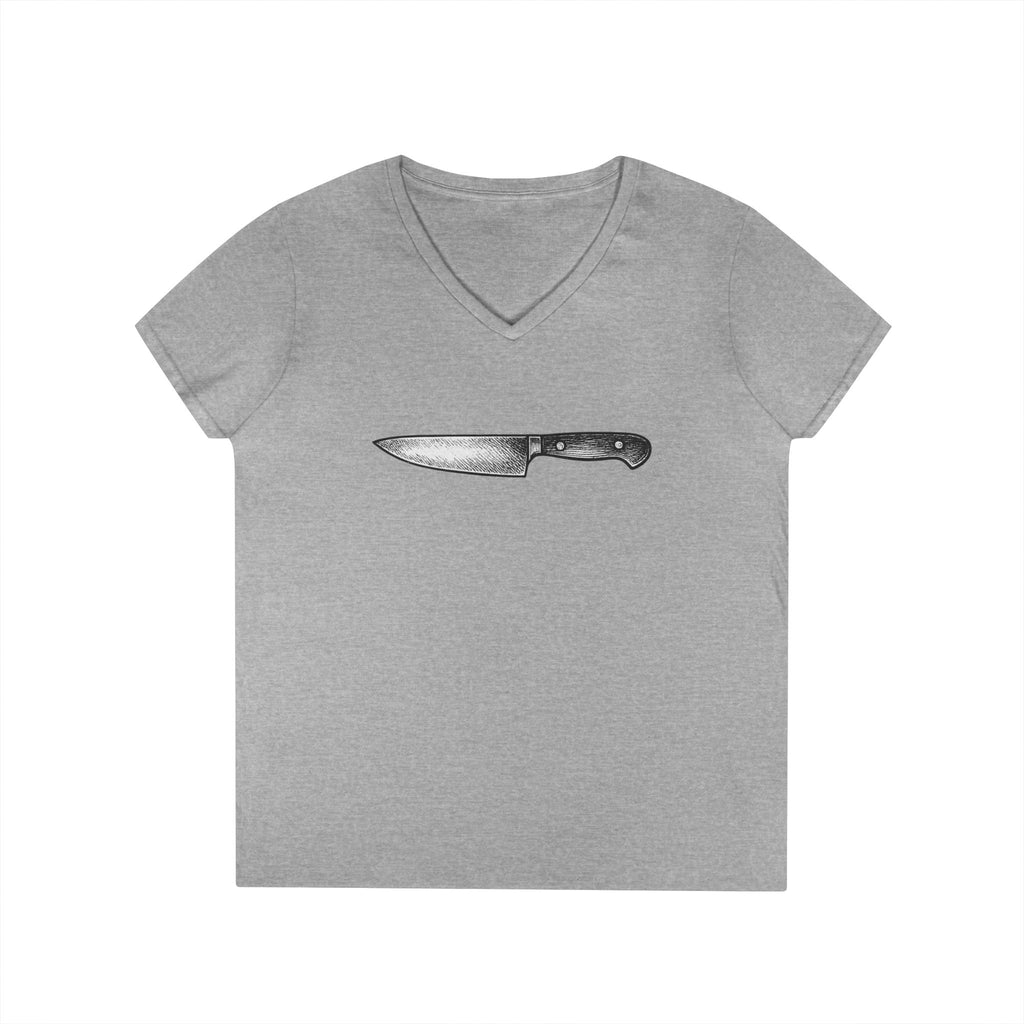 Chop It Like It’s Hot | Talk Cooking to Me Collection | Women's V Neck T
