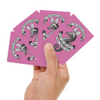 Bunny Ears | Design Life | Poker Cards- Glossy Pink
