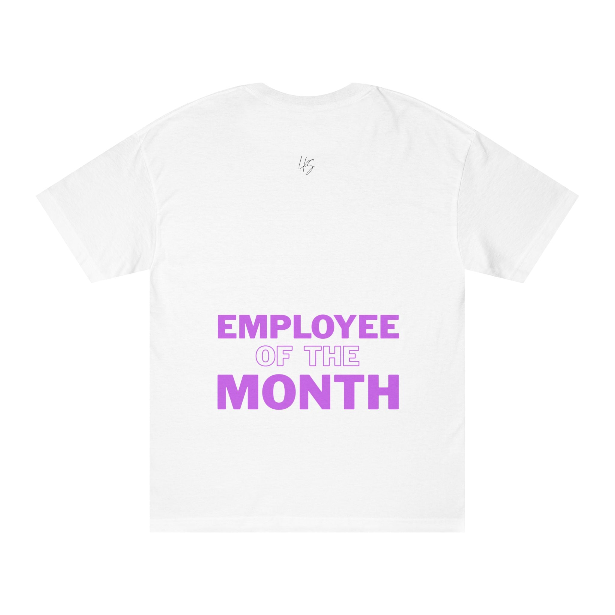 Jason Bourne | Employee of the Month | Unisex Crew Neck T- White