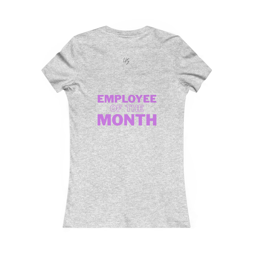 Jason Bourne | Employee of the Month | Women's Fitted Crew Neck T