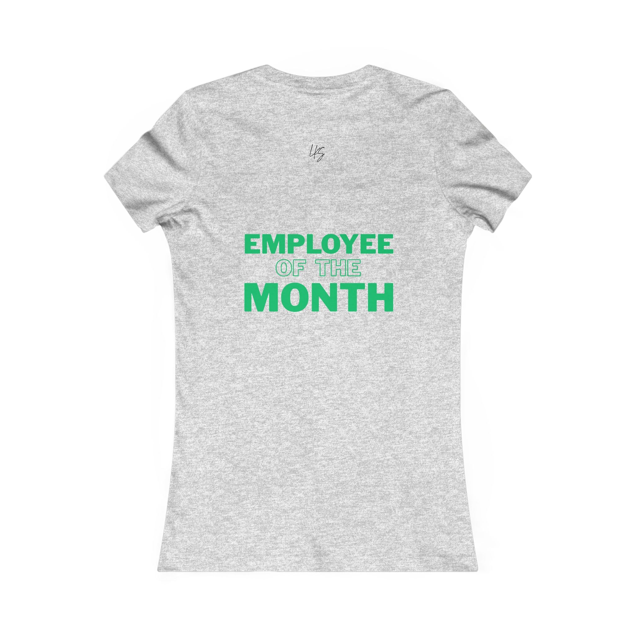 Bruce | Employee of the Month | Women's Fitted Crew Neck T