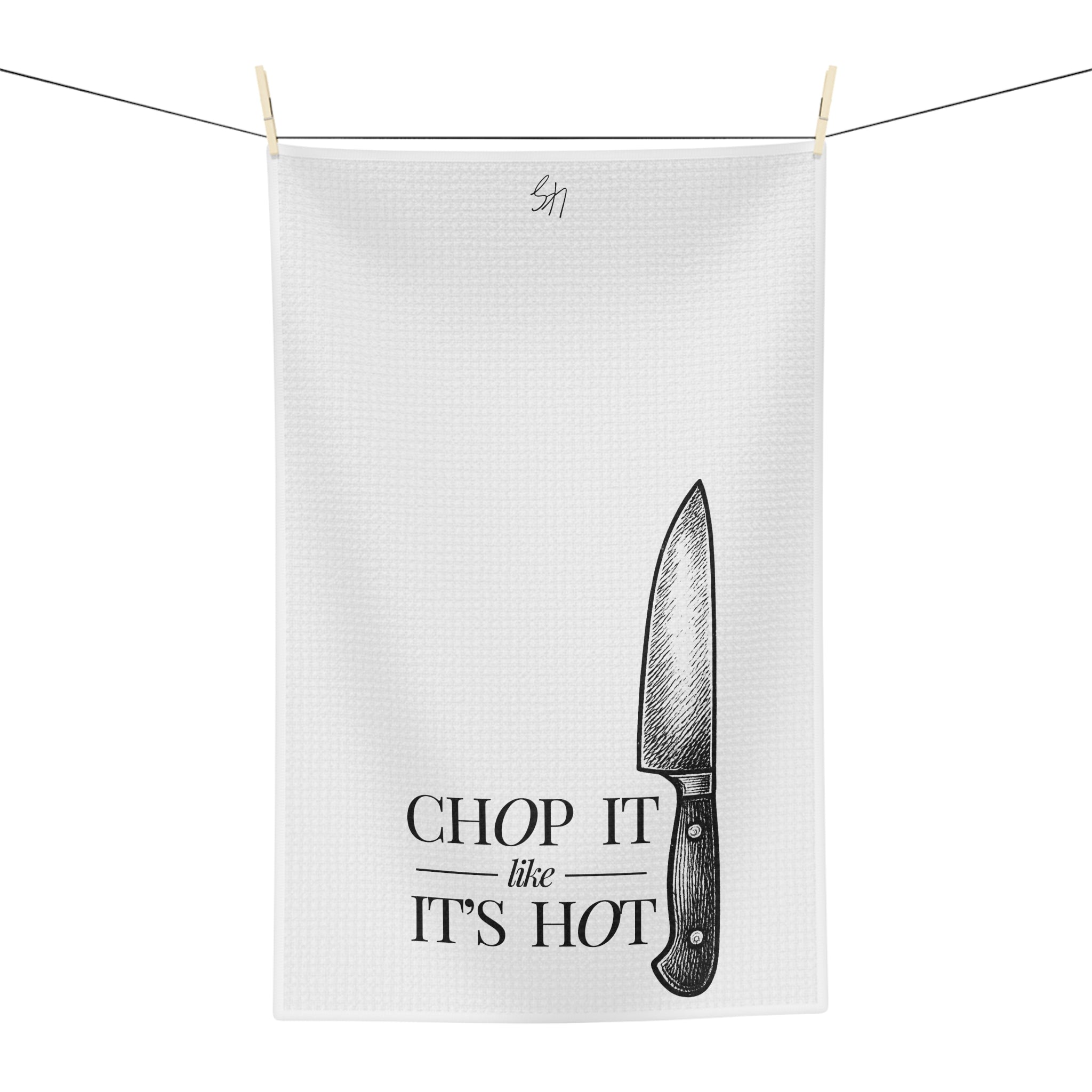 Chop It Like It's Hot | Talk Cooking to Me |Microfiber Tea Towel
