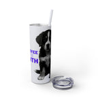 Bernie | Employee of the Month | Skinny Tumbler with Straw — 20oz
