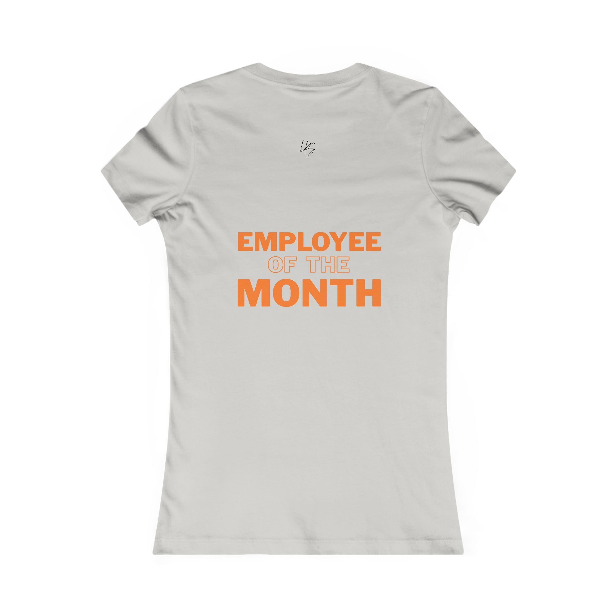 Francis | Employee of the Month | Women's Fitted Crew Neck T- Silver