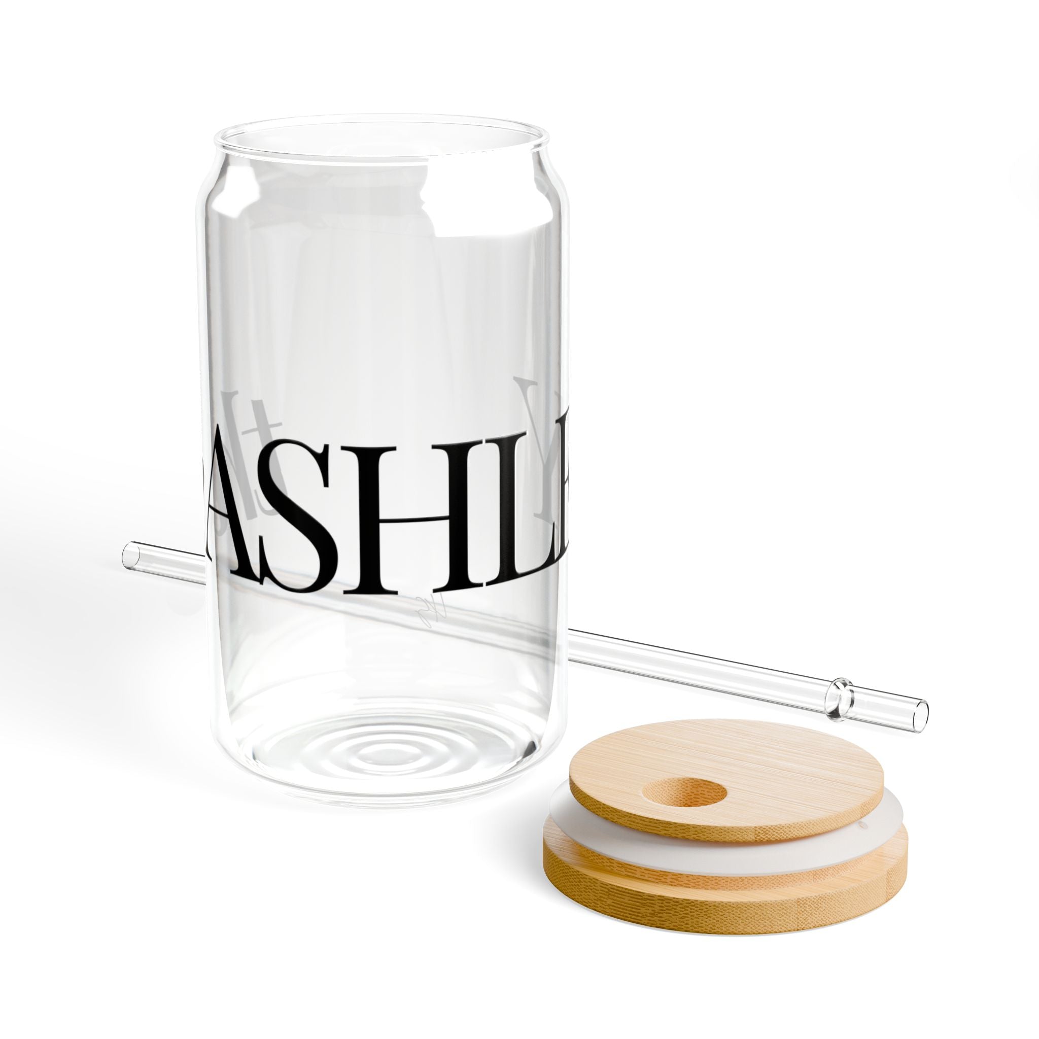 the Ashley | Design Family| 16oz Glass Sipper Cup