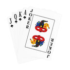 Bunny Ears | Design Life | Poker Cards- Glossy Turquoise