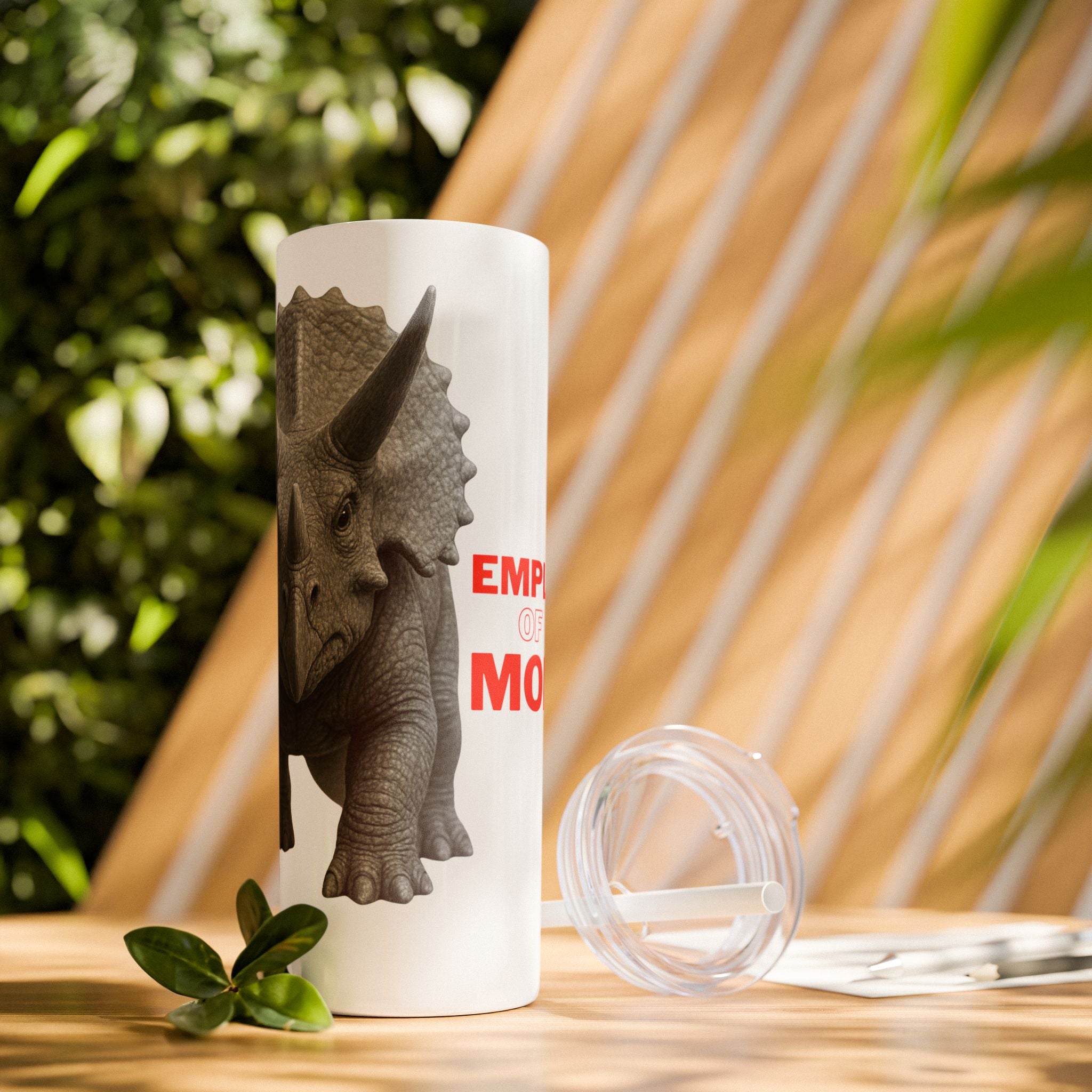 Clarice | Employee of the Month | Skinny Tumbler with Straw — 20oz