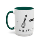 Whisk, Chop, Sleigh | Talk Cooking To Me | Celebrate! Red or Green Mug