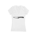 Chop It Like It's Hot | Talk Cooking to Me | Women's fitted V-neck T