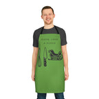 Whisk, Chop & Sleigh | Talk Cooking to Me- Celebrate! Apron/Green