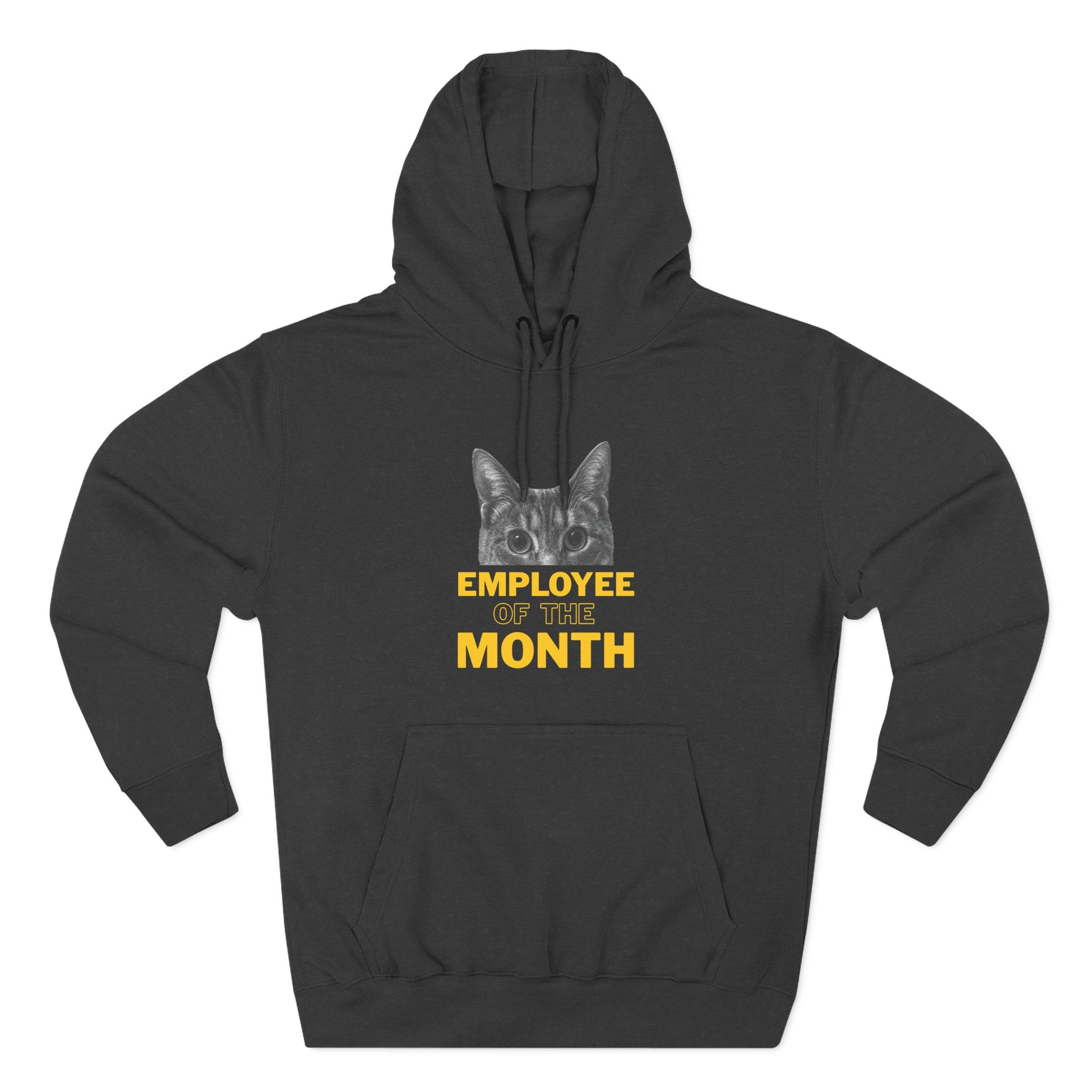 Megatron, Official | Employee of the Month | Medium/Heavy Hoodie Sweatshirt- Charcoal