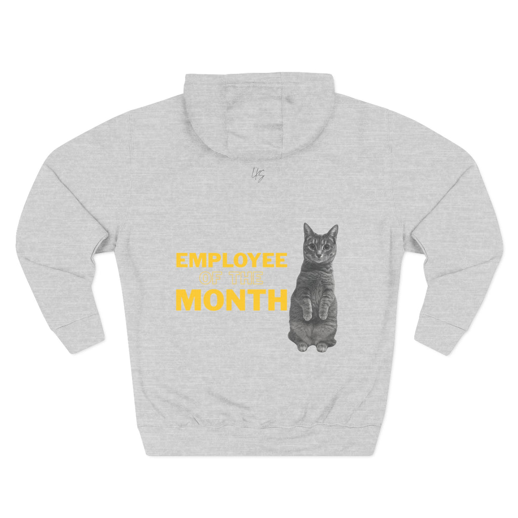 Megatron, Official | Employee of the Month | Medium/Heavy Hoodie Sweatshirt- Heather