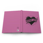 Design Life | Write This Way | Hardcover Journal -Pink