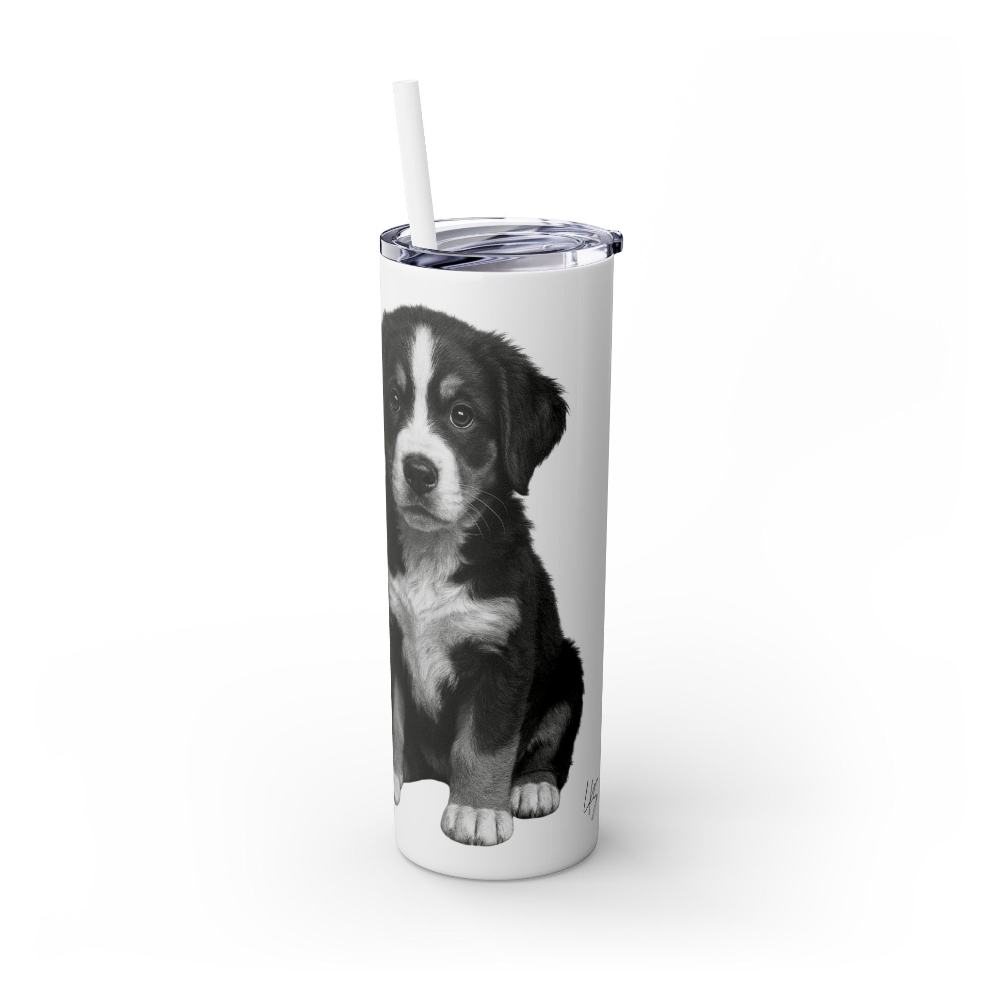 Bernie | Employee of the Month | Skinny Tumbler with Straw — 20oz