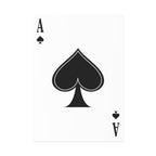 Bunny Ears | Design Life | Poker Cards- Glossy Turquoise