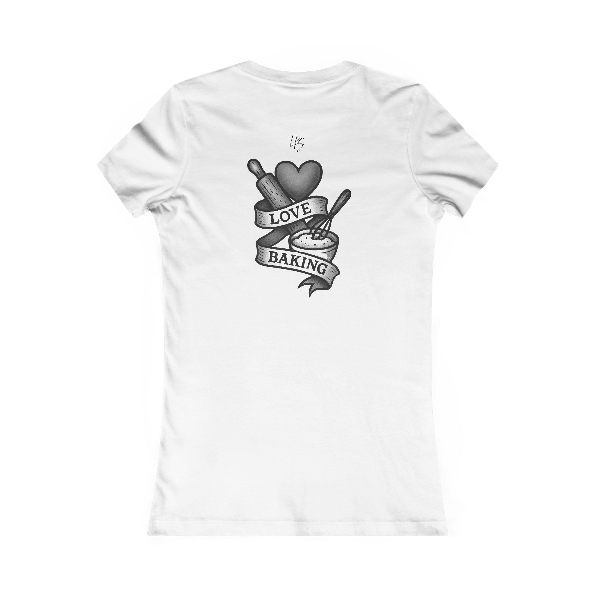 Bake It 'Til You Make It | Talk Cooking to Me | Women's Fitted Crew Neck T