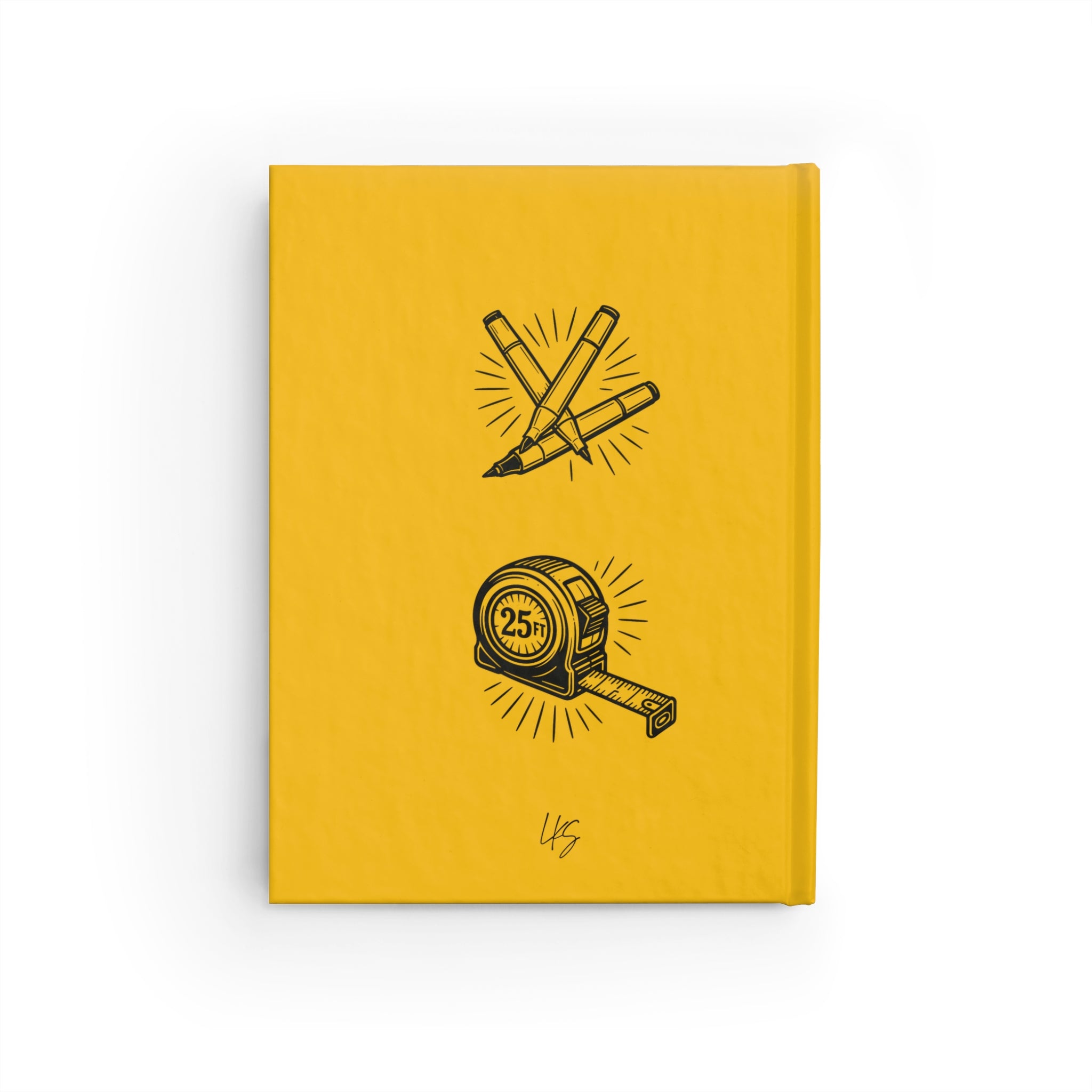 Like it's my job, Measuring & Coloring  | Write This Way | Yellow Sketch Notebook