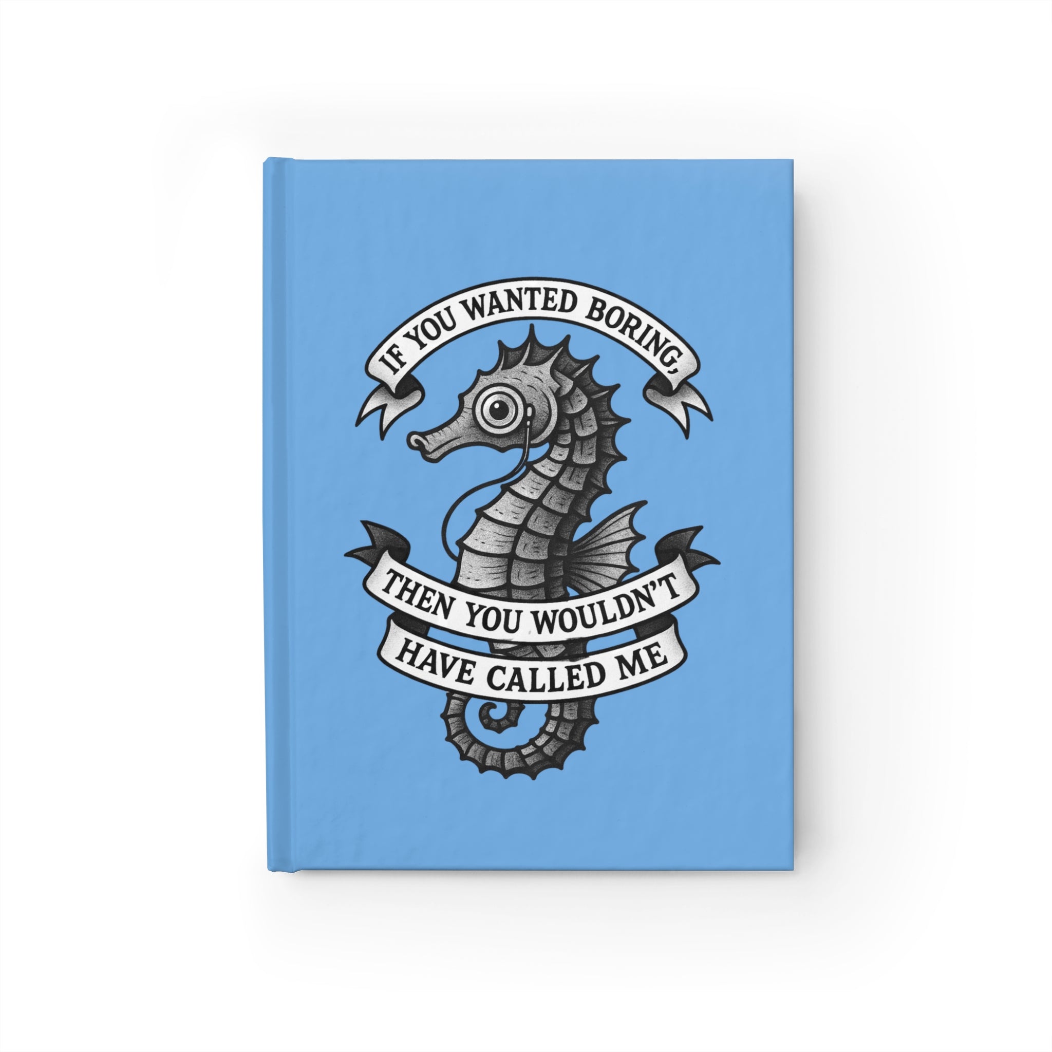 Feeling Seen | So Extra | Hardcover Notebook- Light Blue