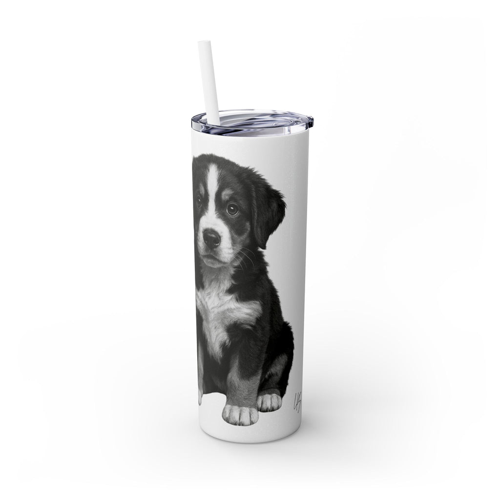 Bernie | Employee of the Month | Skinny Tumbler with Straw — 20oz