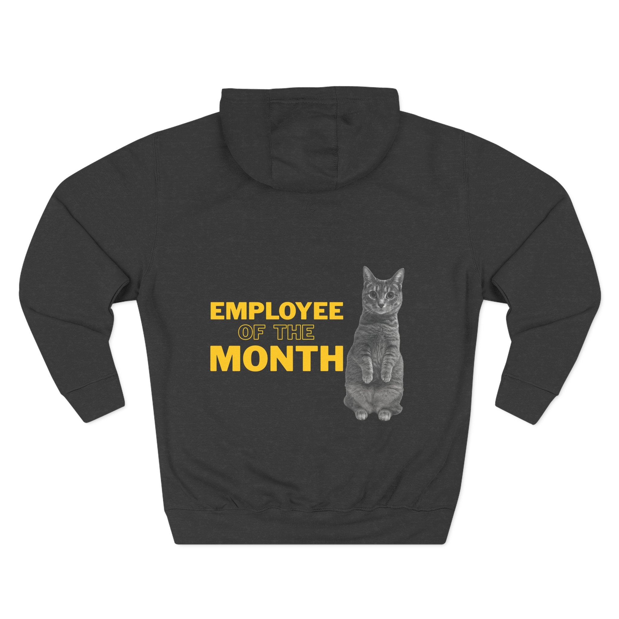 Megatron, Official | Employee of the Month | Medium/Heavy Hoodie Sweatshirt- Charcoal