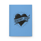 Design Life | Write This Way | Hardcover Journal -Blue