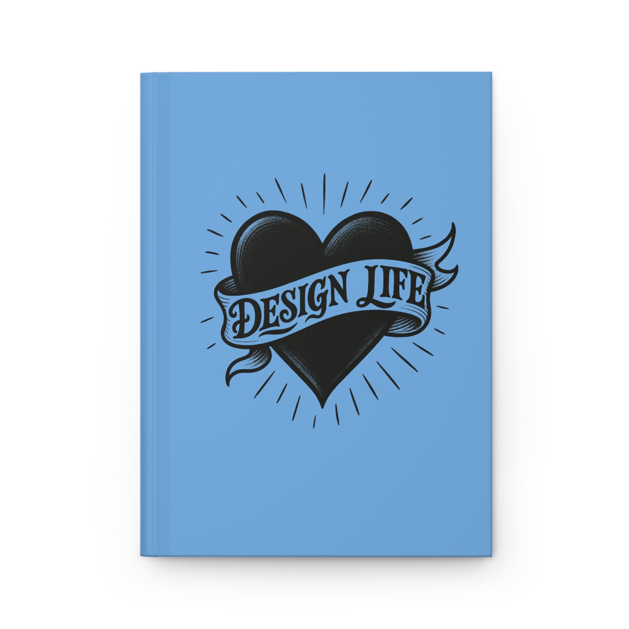 Design Life | Write This Way | Hardcover Journal -Blue
