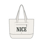 We can't both | Make it Nice | Front Zip Pocket