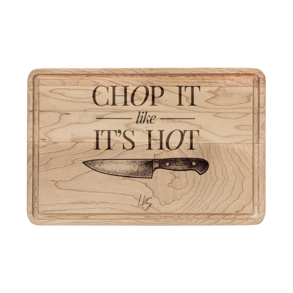Chop It Like It's Hot | Talk Cooking To Me | Wood Cutting Board
