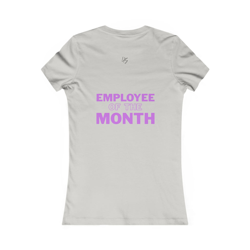 Jason Bourne | Employee of the Month | Women's Fitted Crew Neck T