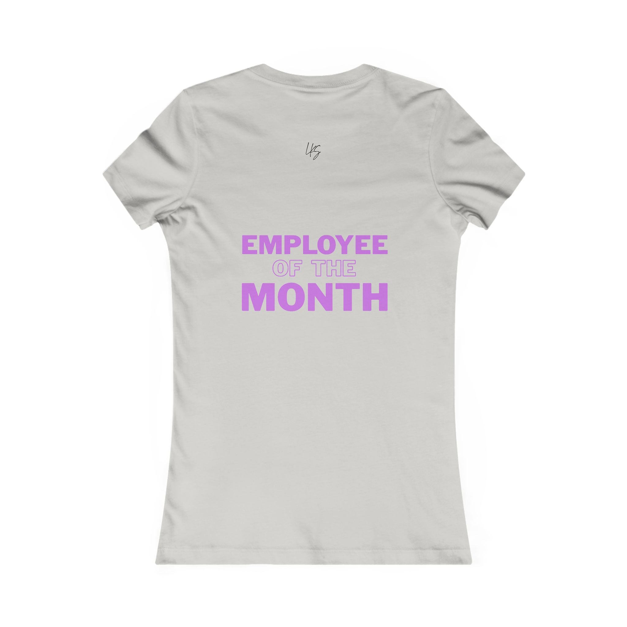 Jason Bourne | Employee of the Month | Women's Fitted Crew Neck T