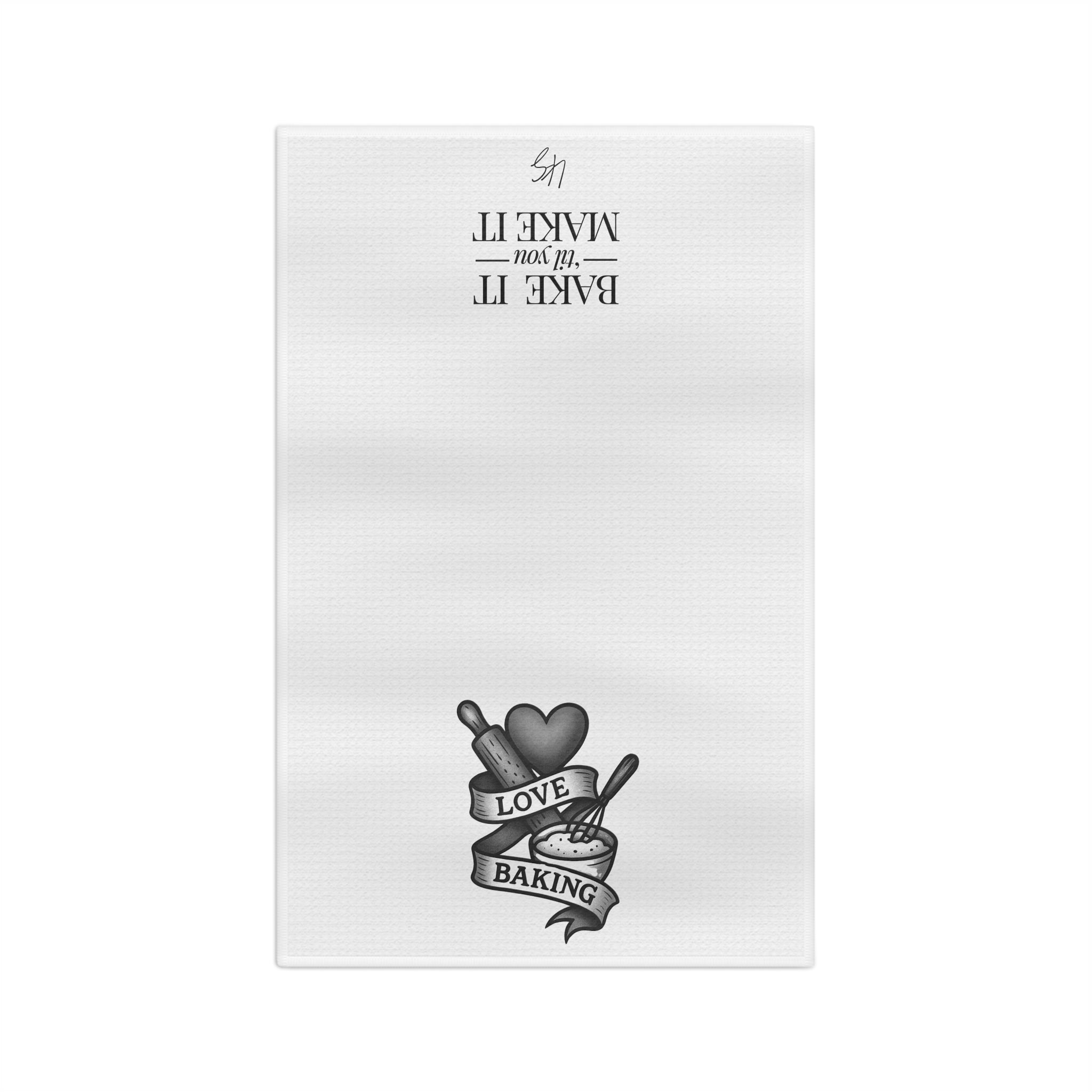 Bake It 'Til You Make It | Talk Cooking to Me |Microfiber Tea Towel