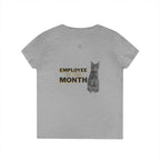 Megatron | Employee of the Month | Women's V Neck T- Heather