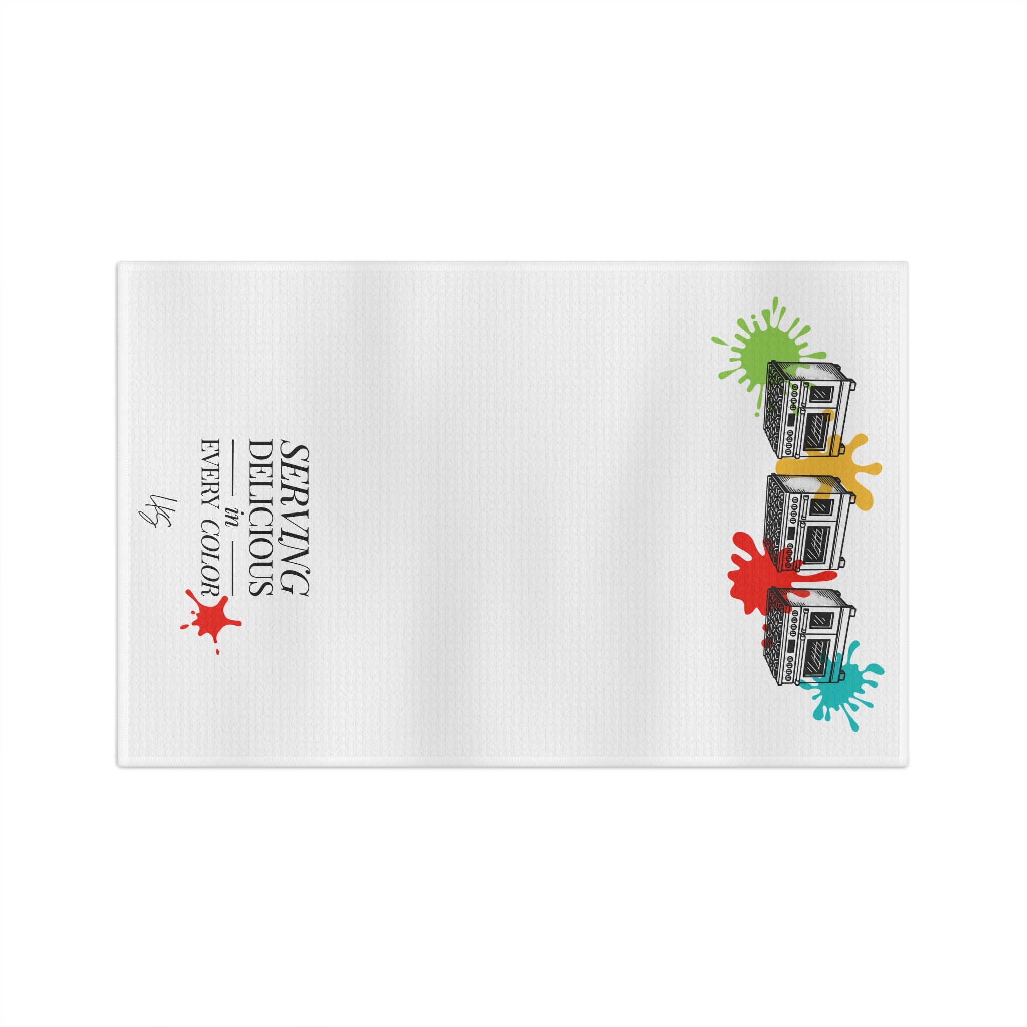 Serving Delicious | Talk Cooking to Me |Microfiber Tea Towel