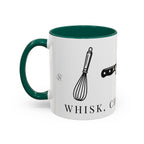 Whisk, Chop, Sleigh | Talk Cooking To Me | Celebrate! Red or Green Mug