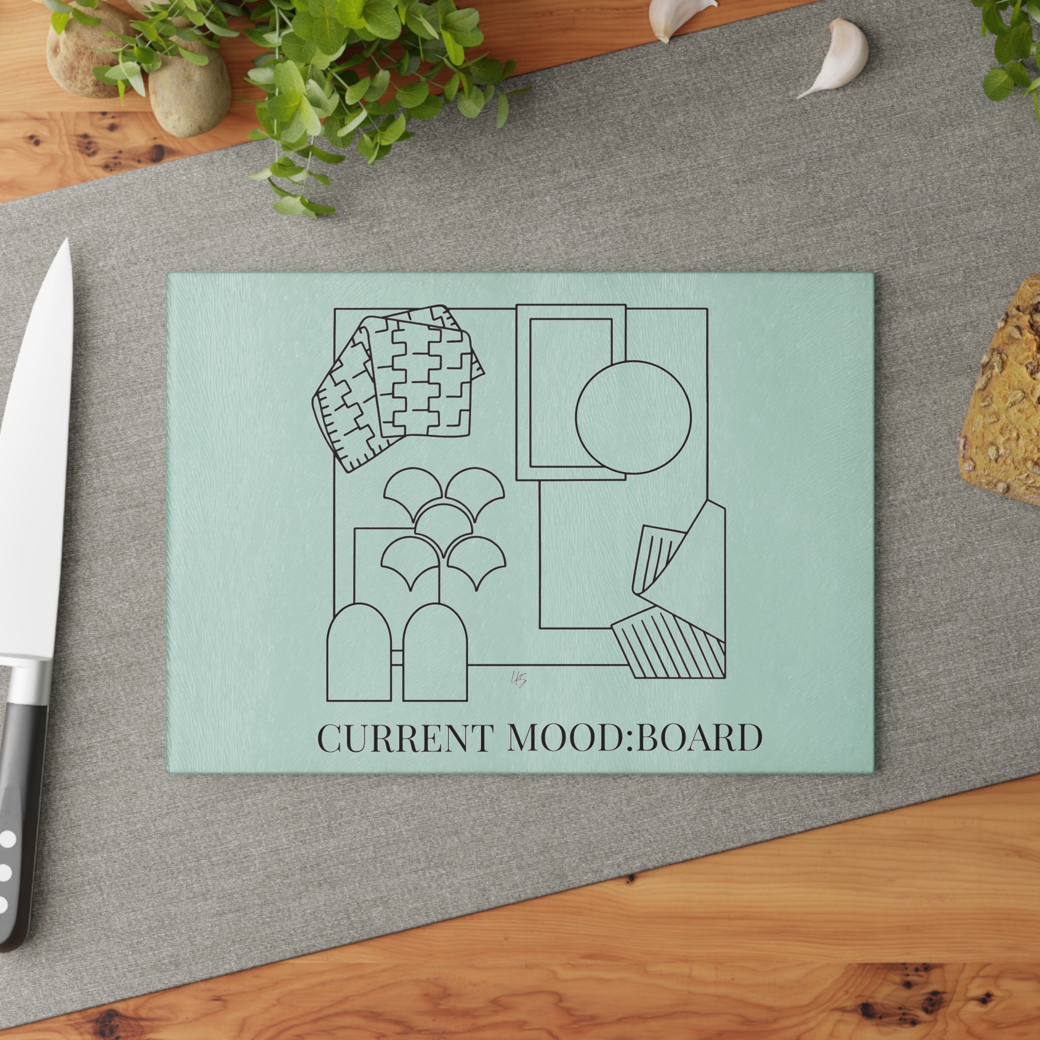 Current Mood | Design Life Glass Cutting Board