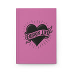 Design Life | Write This Way | Hardcover Journal -Pink