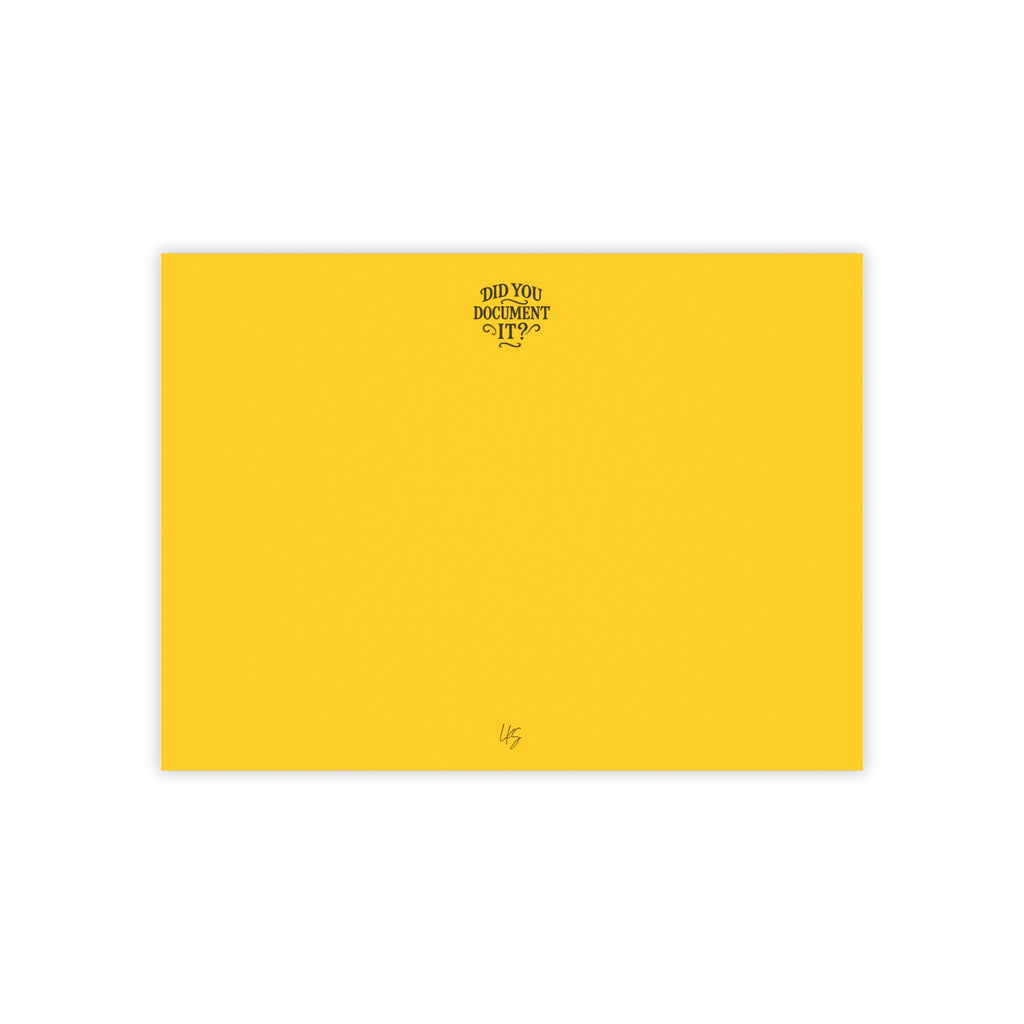 Did You Document It? | Design Life |  Post-it® Note Pad
