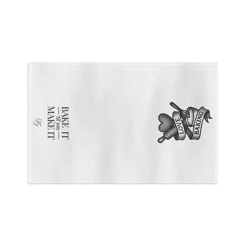 Bake It 'Til You Make It | Talk Cooking to Me |Microfiber Tea Towel