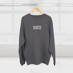 The Nice One | make it NICE | Unisex Charcoal Crewneck Sweatshirt